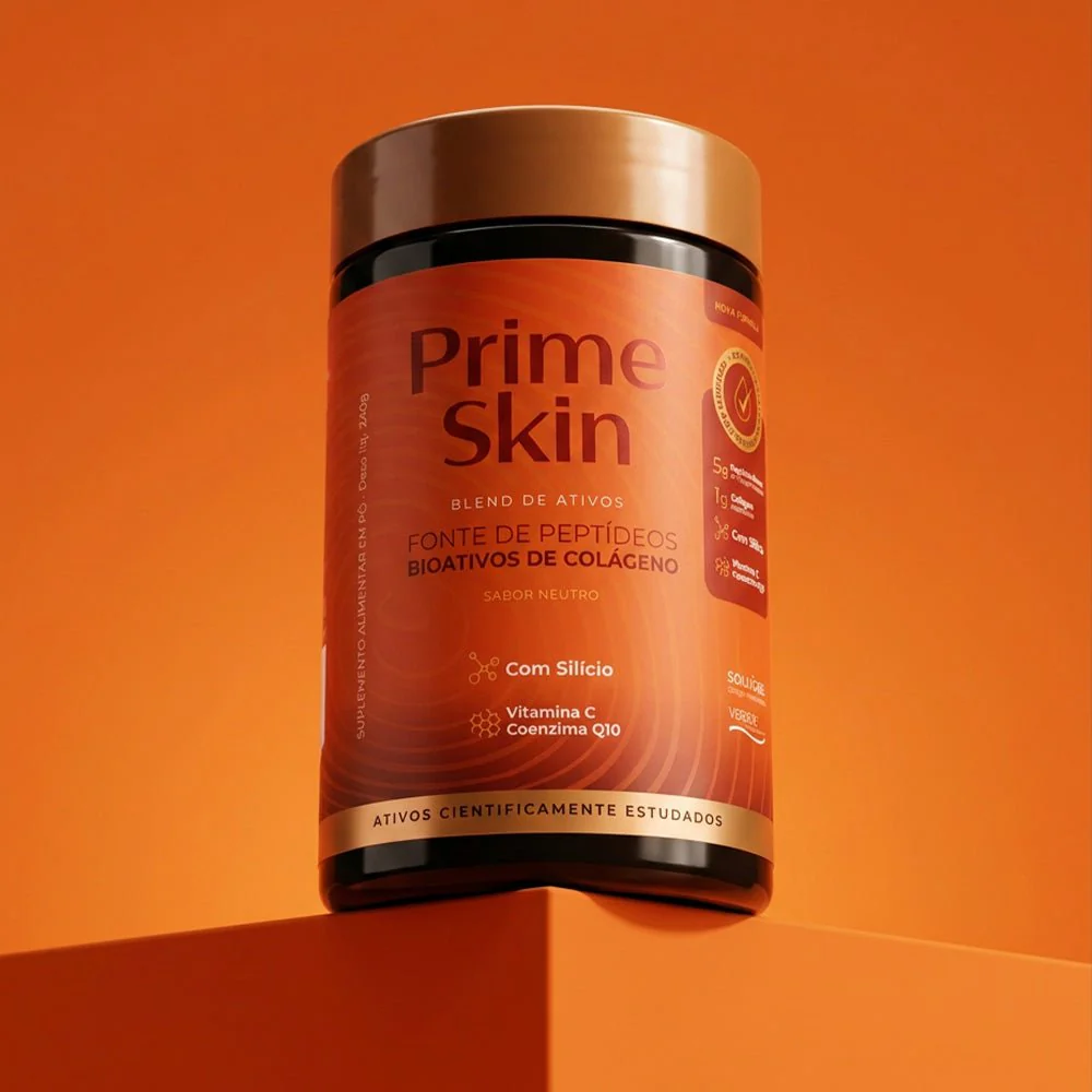 Prime Skin — suplemento em pó, sabor neutro